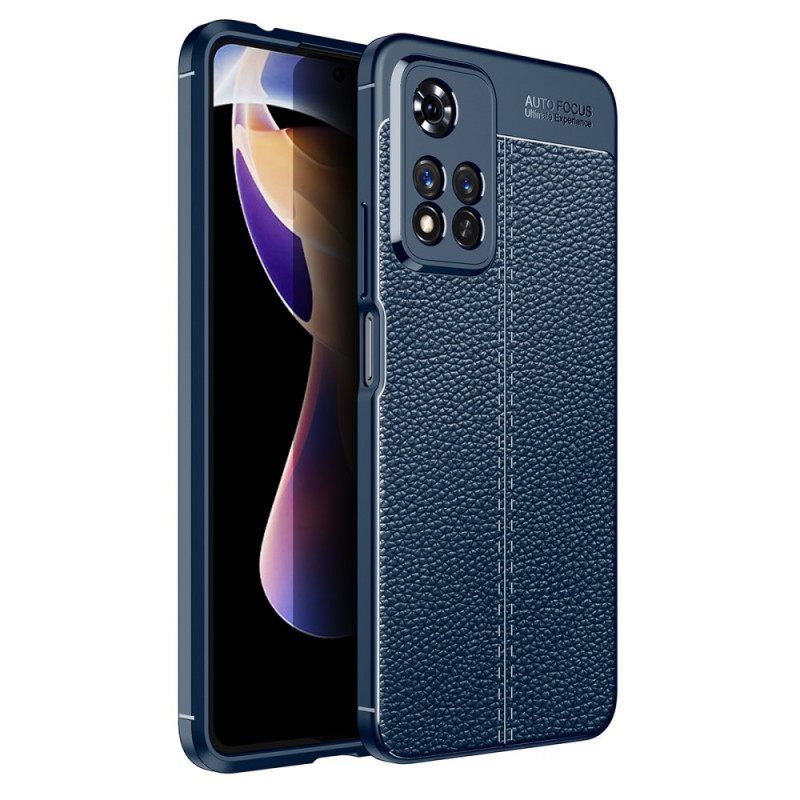 Θήκη Xiaomi Redmi Note 11 Pro Plus 5G Δερμάτινο Εφέ Litchi Double Line